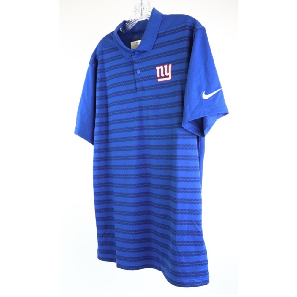 New NY GIANTS Nike Golf Polo Shirt L NFL comfortable & stylish Gameday ready